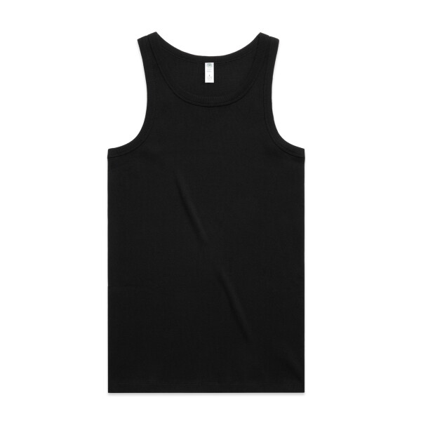 Front View of AS Colour / ORGANIC RIB SINGLET