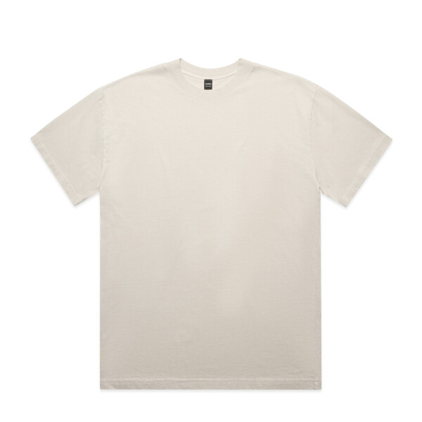 FRONT view of heavy faded minus tee customisable