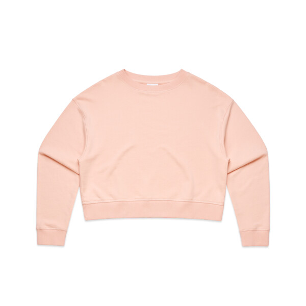 FRONT View of AS Colour Woman's CROP CREW