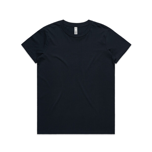 Front of Customisable AS Colour / Woman's BASIC TEE